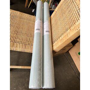 NEW Serena & Lily Variegated Grasscloth Wallcovering-Seafoam Blue